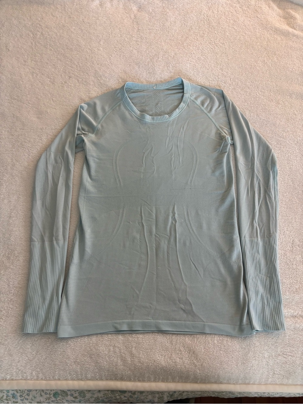 Lululemon Long Sleeve Swiftly Tech Light Blue